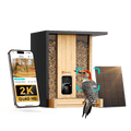 Birdfy Feeder Bamboo - Smart Bird Feeder with Eco-friendly Material