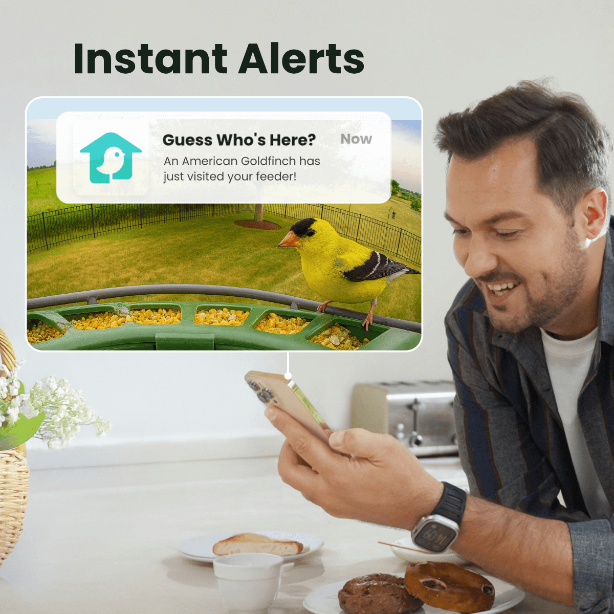 Birdfy Feeder 2 Pro - Dual-Lens Smart Bird Feeder with Camera