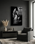 Feather Glass Wall Art