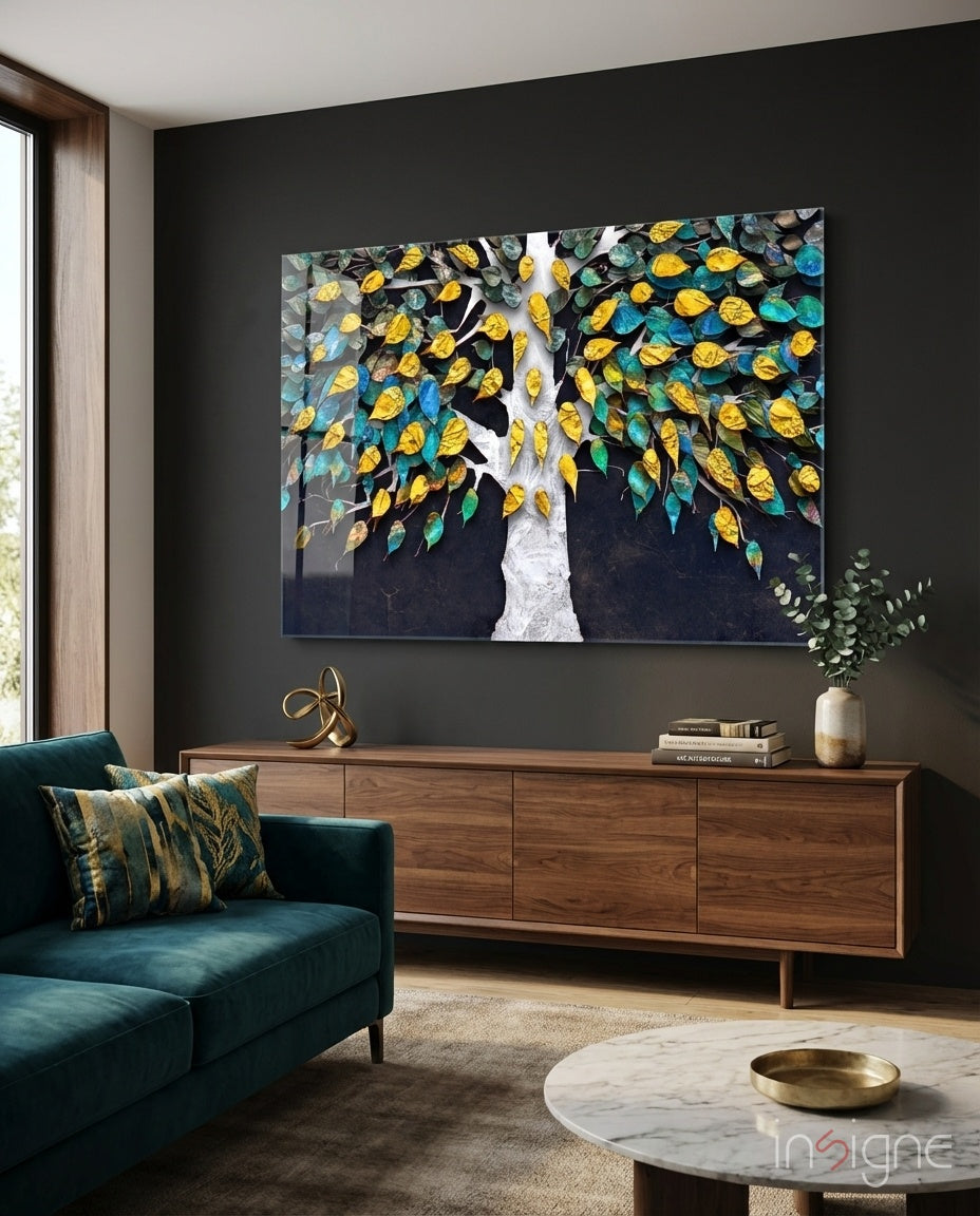 Tree of Life Glass Wall Art