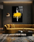 Ballerina Glass Wall Art