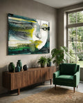 Women's Glass Wall Art