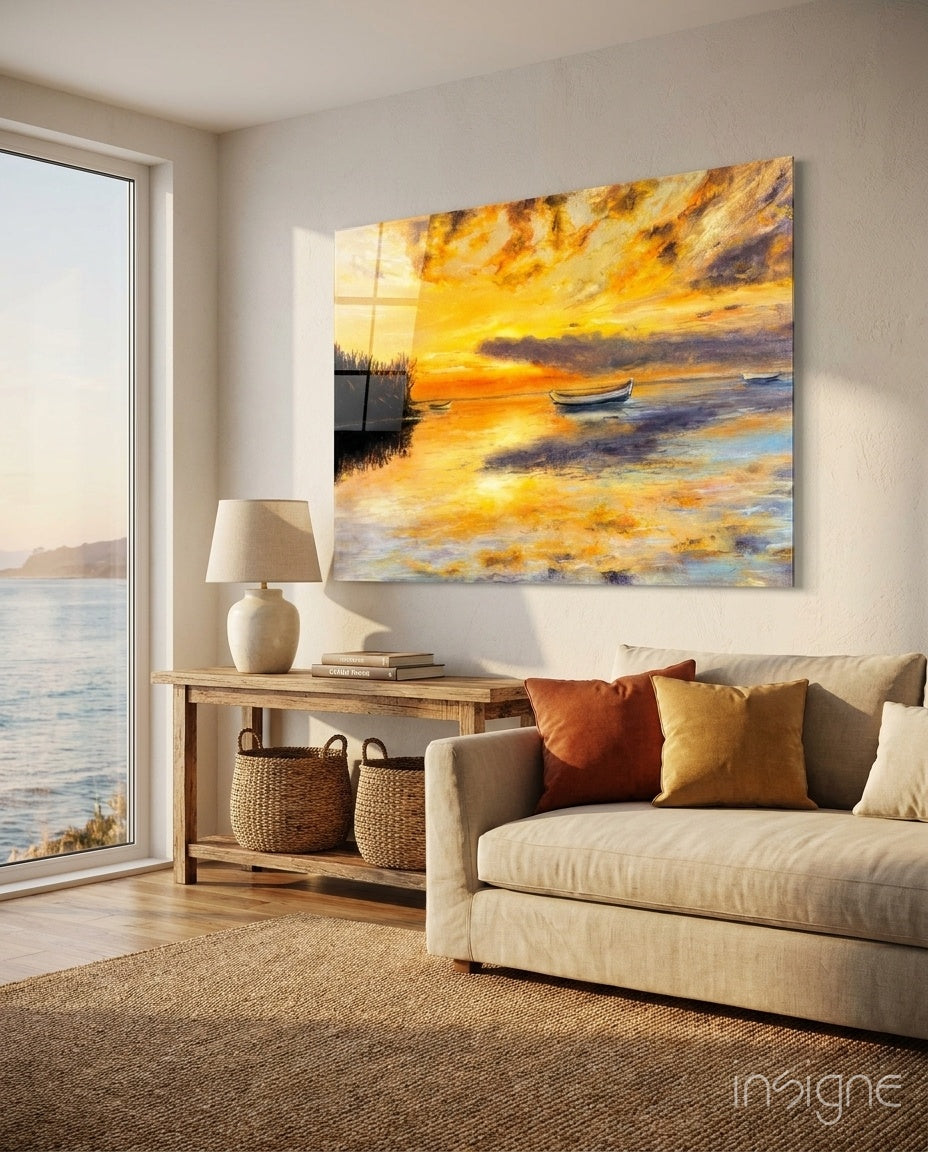 Landscape Glass Wall Art