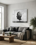 Autumn of Thoughts Glass Wall Art