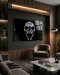 Skull Glass Wall Art