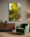 Colors of Abstraction Glass Wall Art
