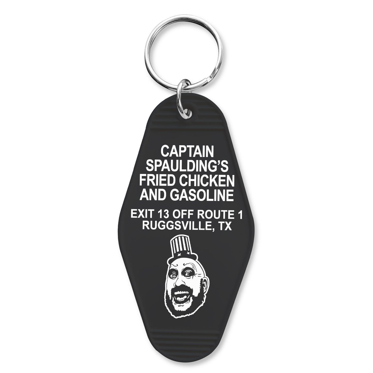 Fried Chicken and Gasoline Keychain