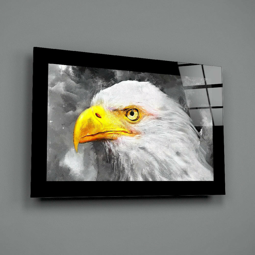 Eagle Glass Wall Art