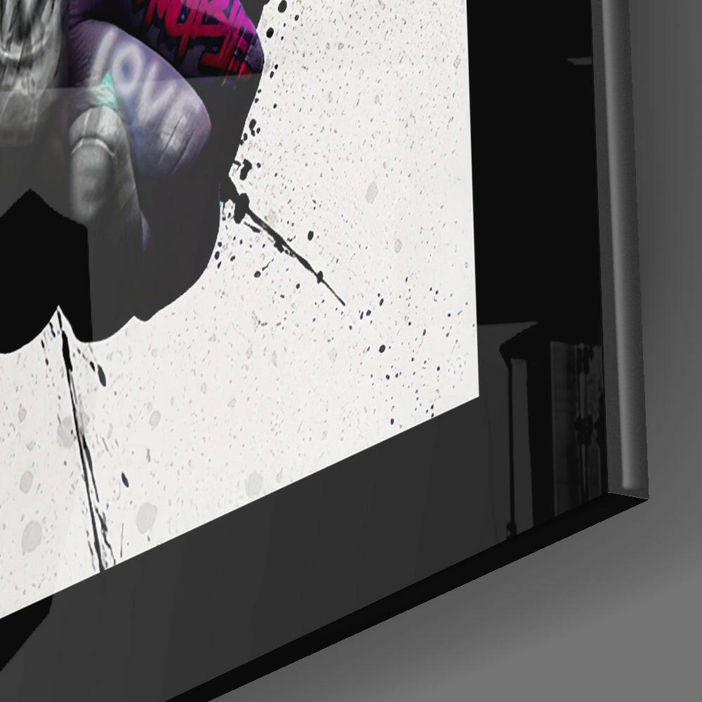 Meeting Glass Wall Art
