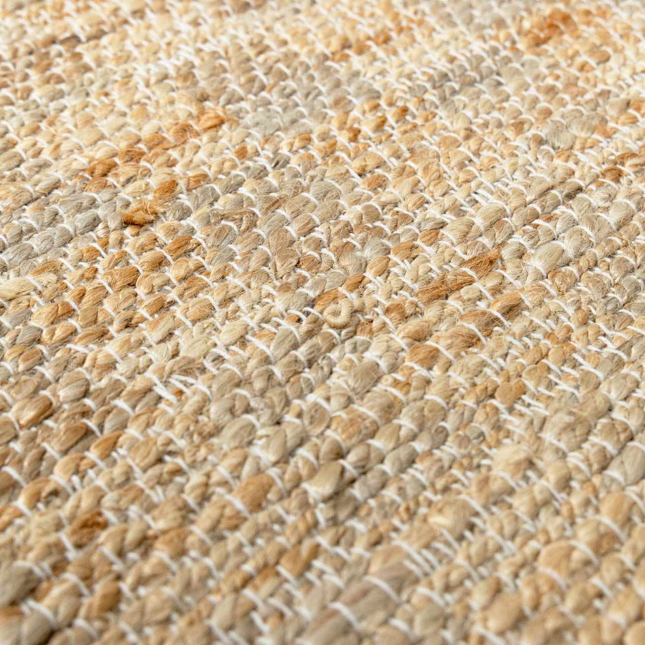 Lonut Checkered Jute Area Rug - Promo - Clearance