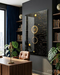 Ancient Sky Glass Wall Art|| Designer's Collection
