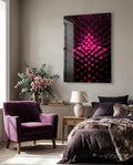 Flower of Luck Glass Wall Art|| Designer's Collection