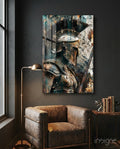 Gladiator Glass Wall Art || Designer Collection