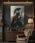 Gladiator Glass Wall Art || Designer Collection