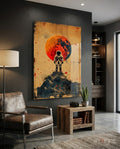 Astronaut Glass Wall Art || Designer Collection