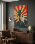 Astronaut Glass Wall Art || Designer Collection
