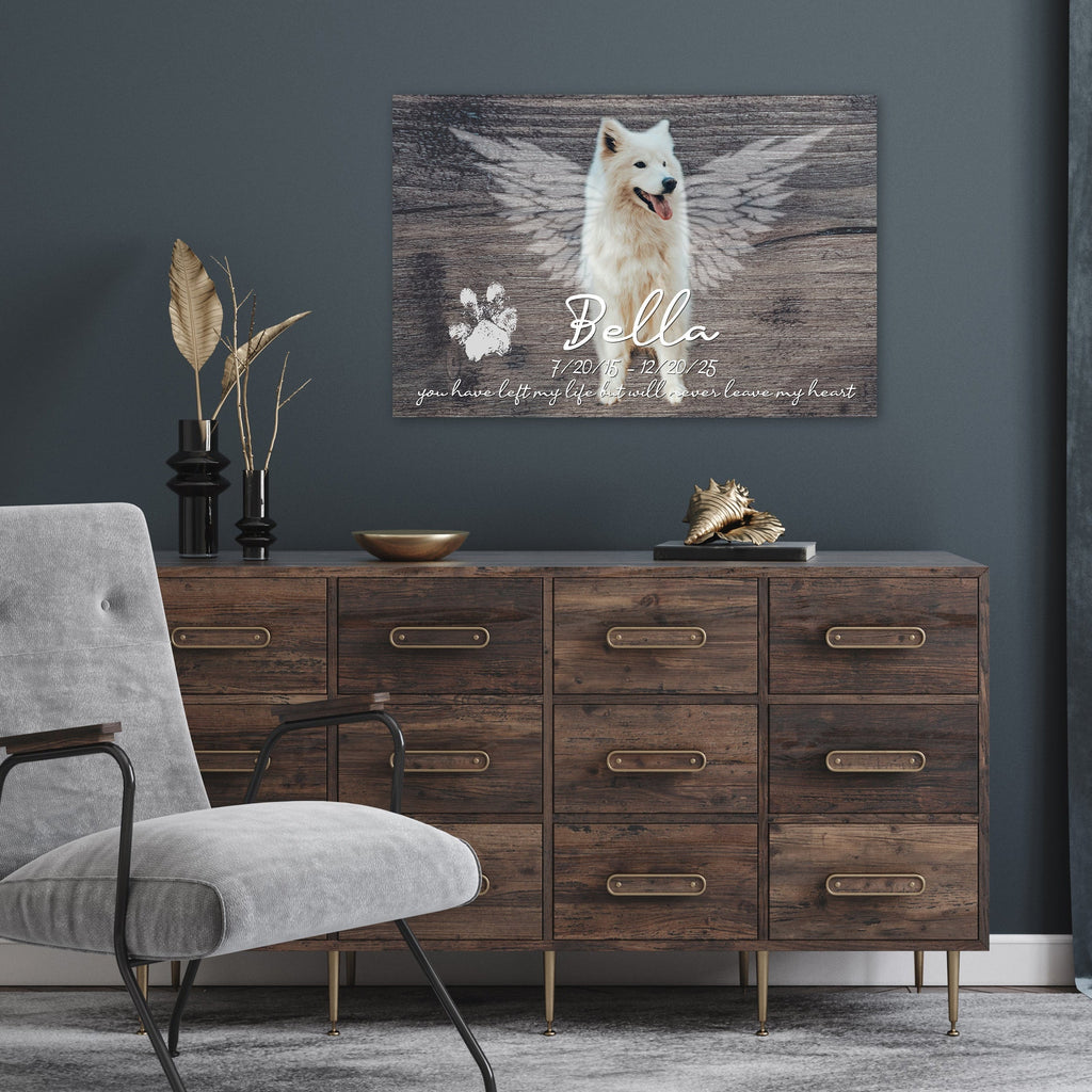 Dog Canvas Art - Dog Memorial Gift