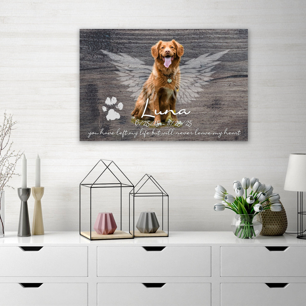 Dog Canvas Art - Dog Memorial Gift