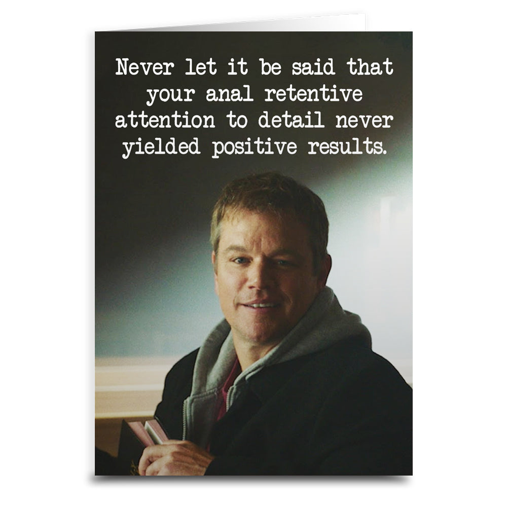Dogma "Never Let It Be Said"  Greeting Card