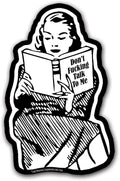 Don't F--king Talk to Me Car Magnet