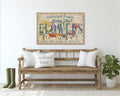 Fresh Flower Market Canvas Wall Art – Custom Spring Home Decor