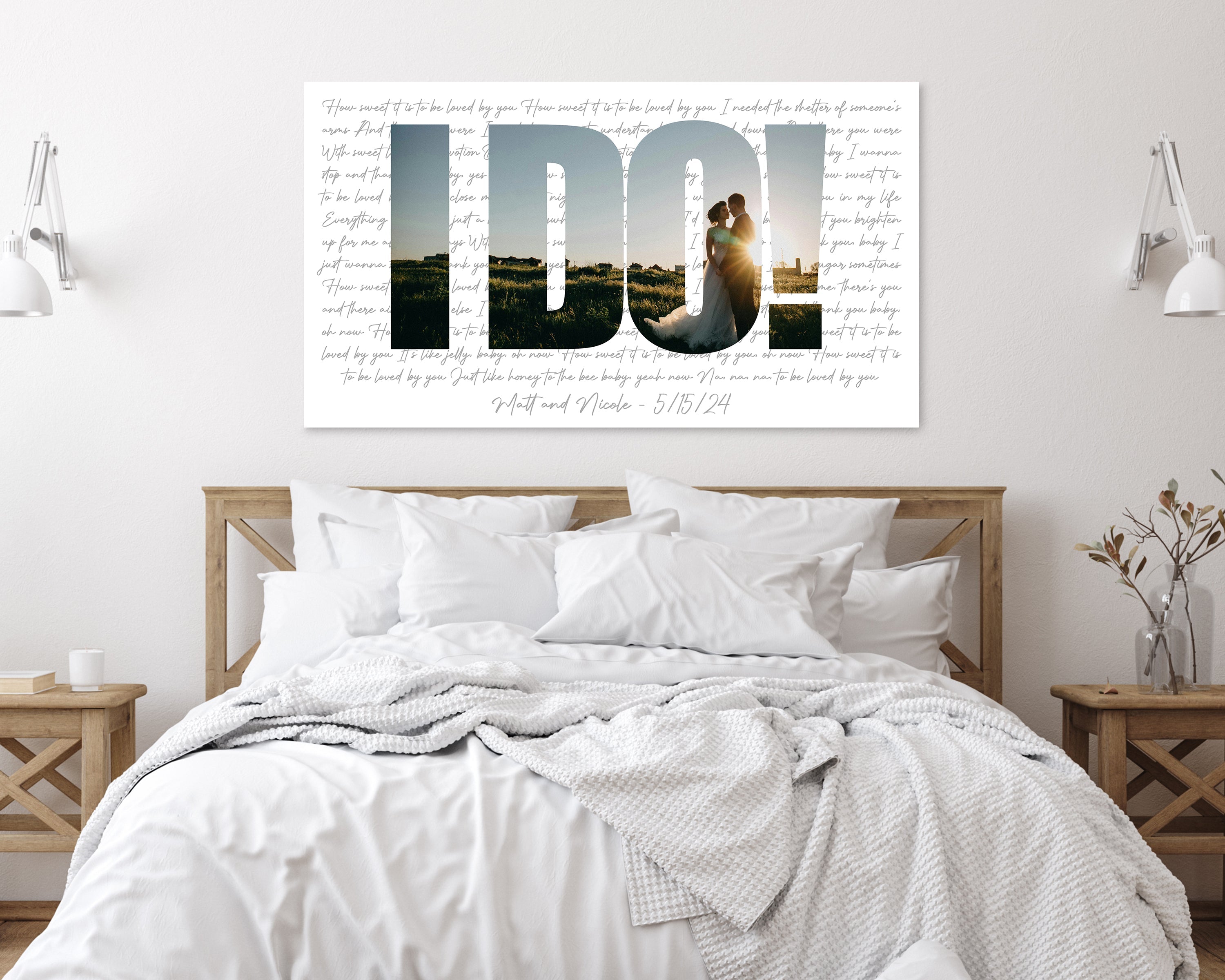 Custom Letter Photo Collage Gift