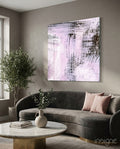 Abstract Glass Wall Art