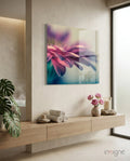 Flower Glass Wall Art