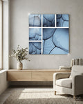 Flower Glass Wall Art