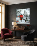 London Glass Wall Art