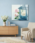 Candle Glass Wall Art