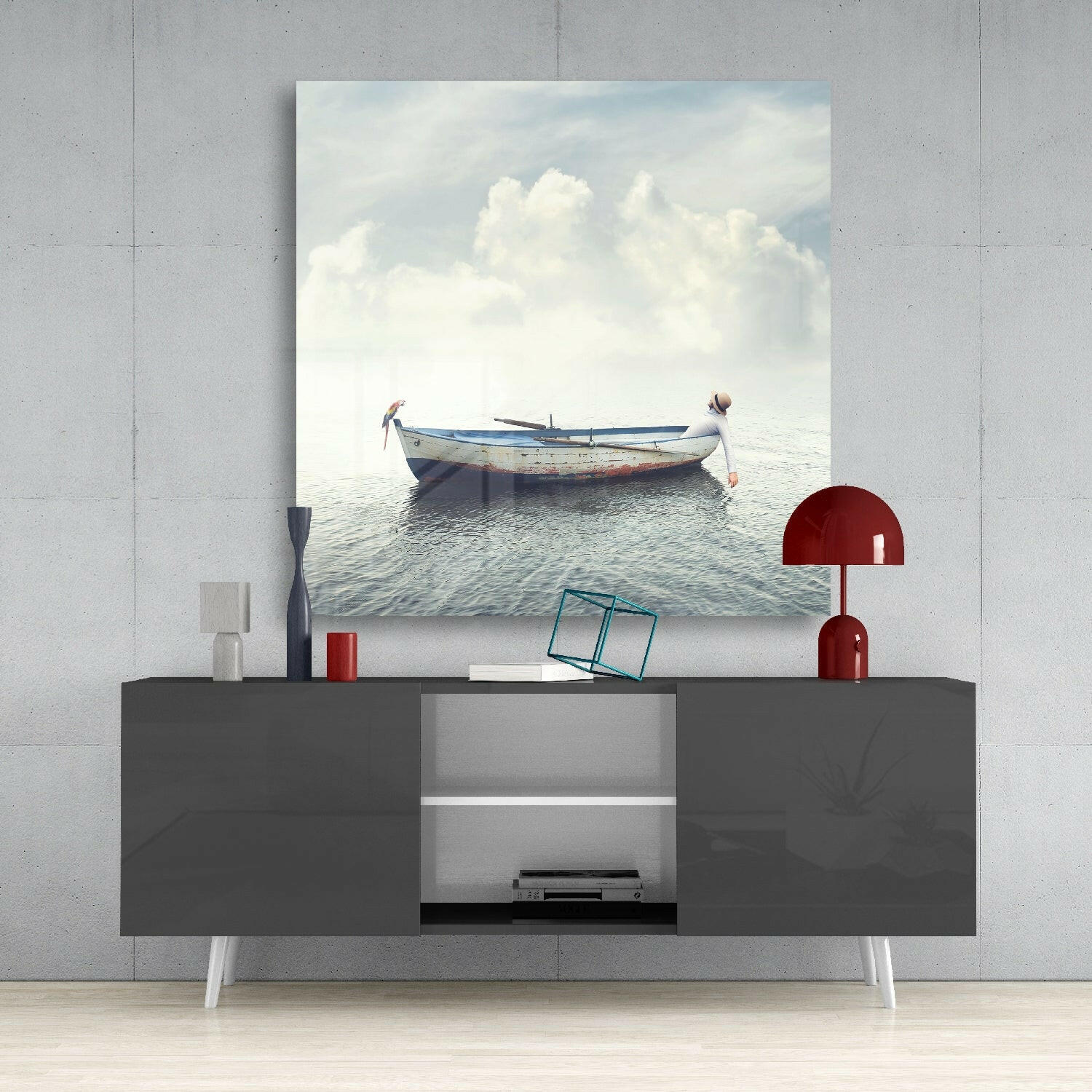 Marine Glass Wall Art