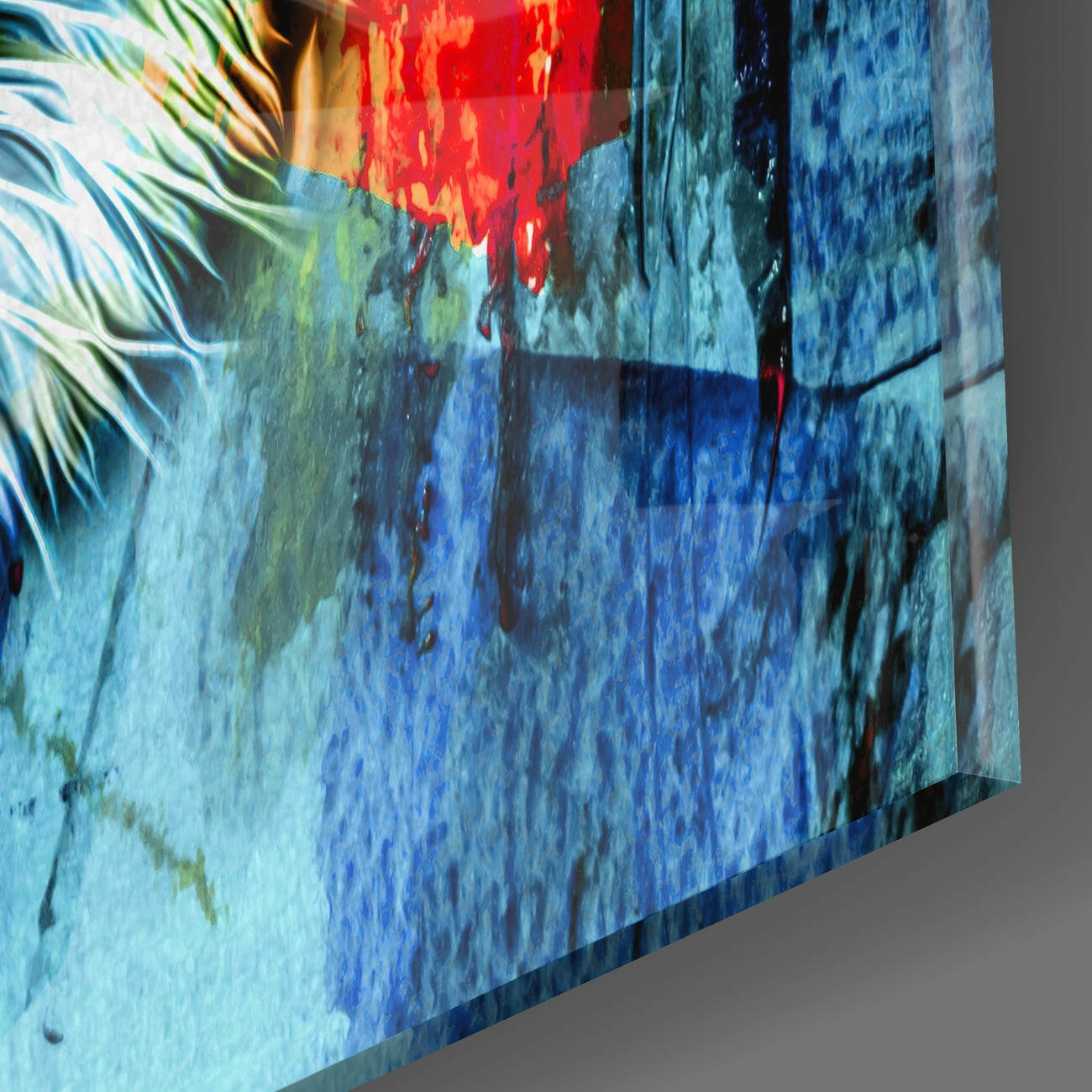 Tiger Glass Wall Art