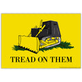 Killdozer Tread on Them Sticker