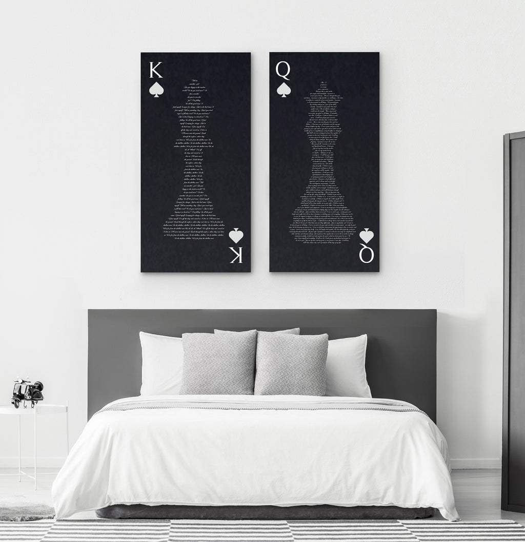 King And Queen His And Her Decor