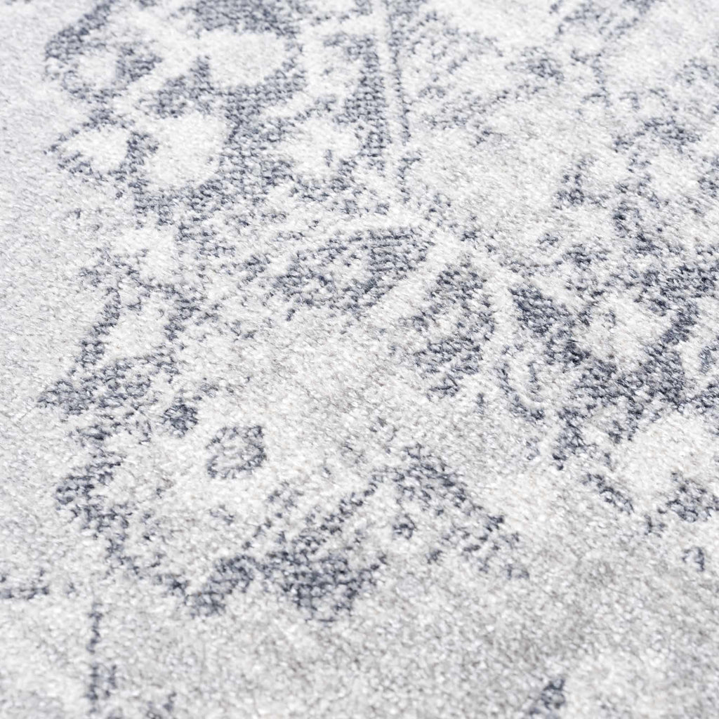 Akram Antrasit Flat Pile Washable Rug