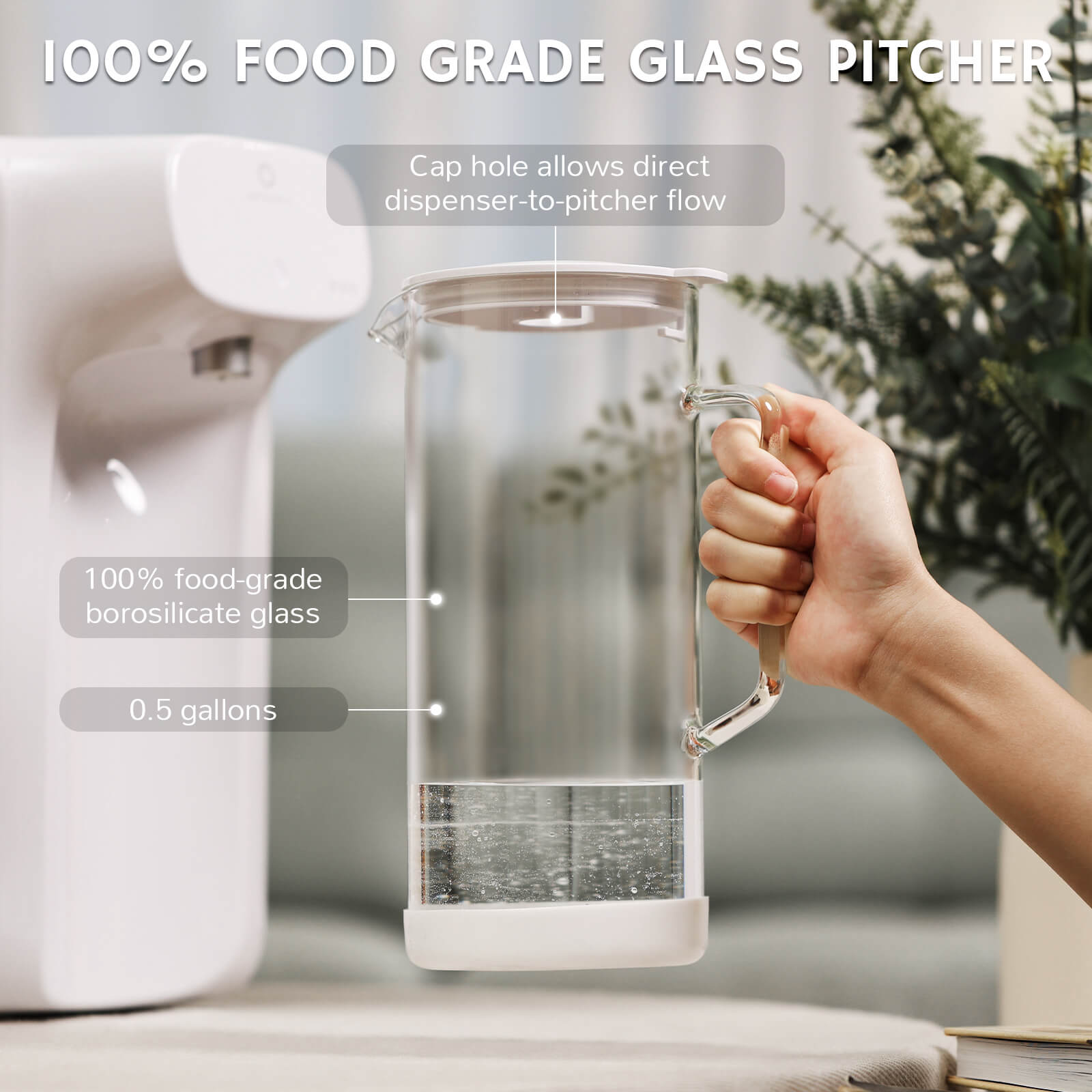 Pristine Lite3 RO Countertop Instant Filtered Water Dispenser