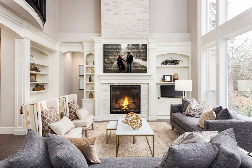 Lyrics And Photo Song Lyrics On Canvas