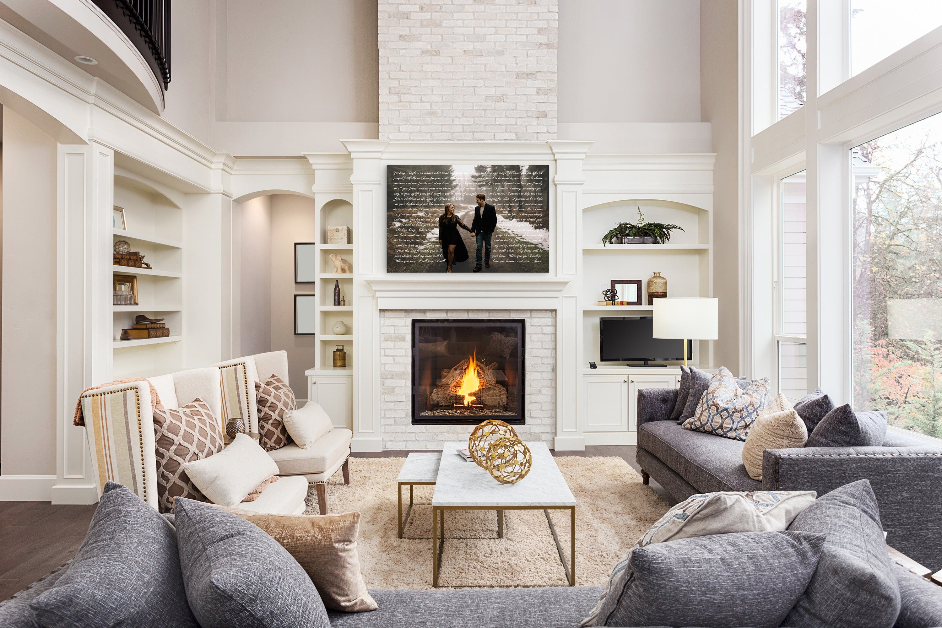 Lyrics And Photo Song Lyrics On Canvas