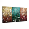 Daisies Glass Wall Art