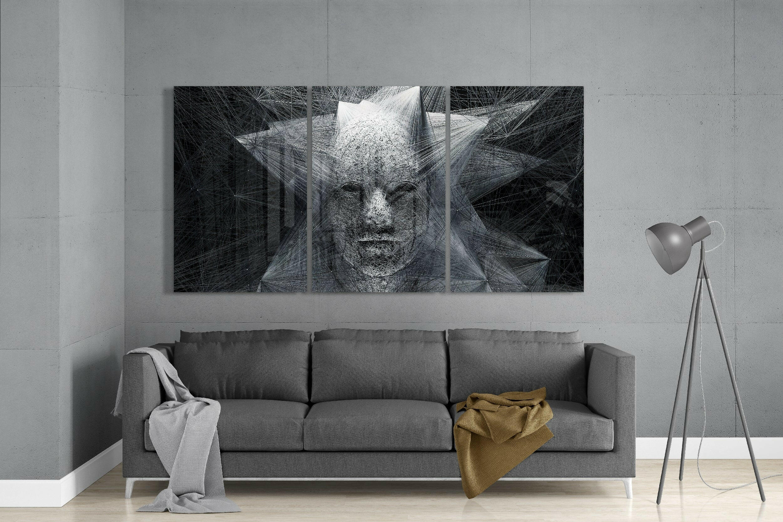 String Glass Art