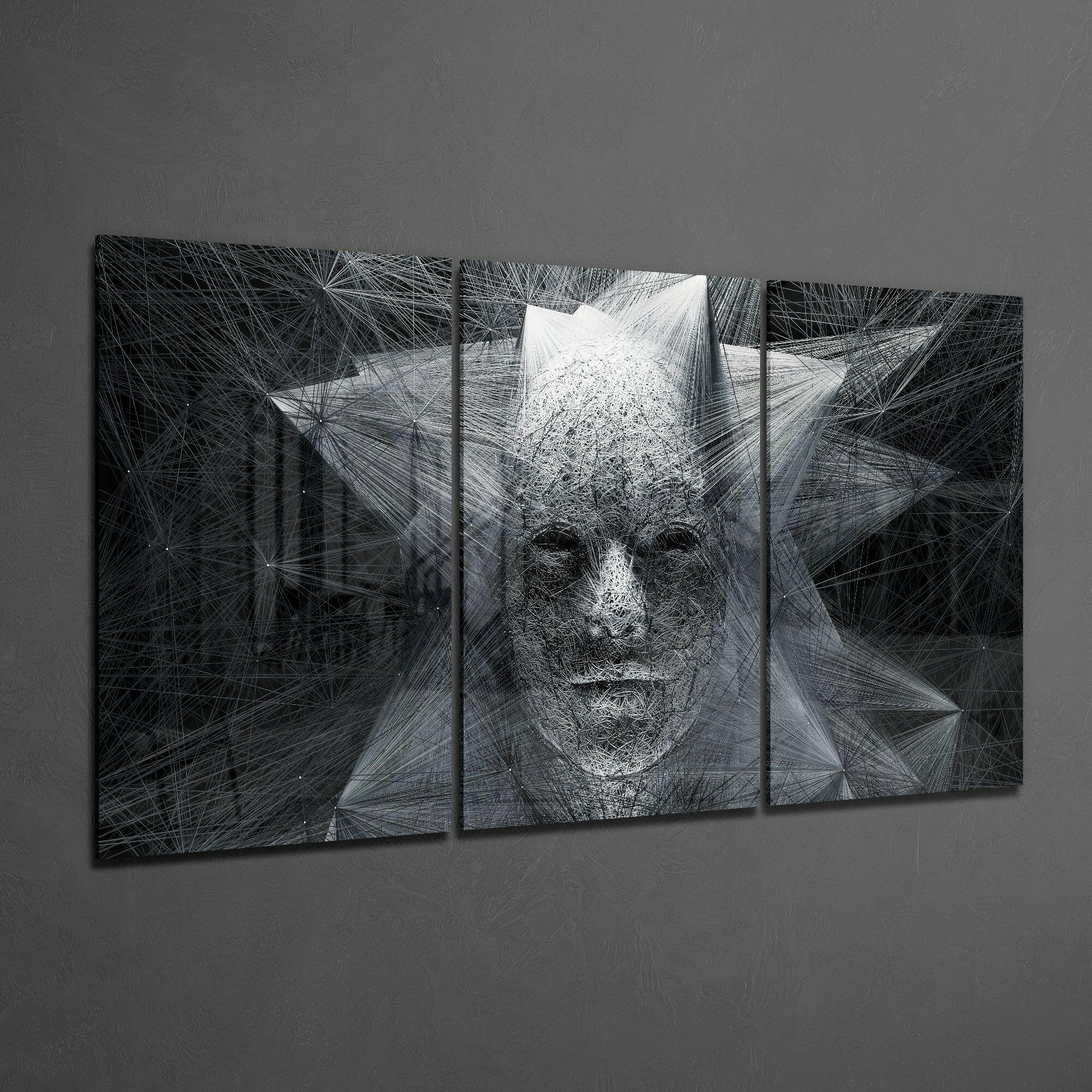 String Glass Art