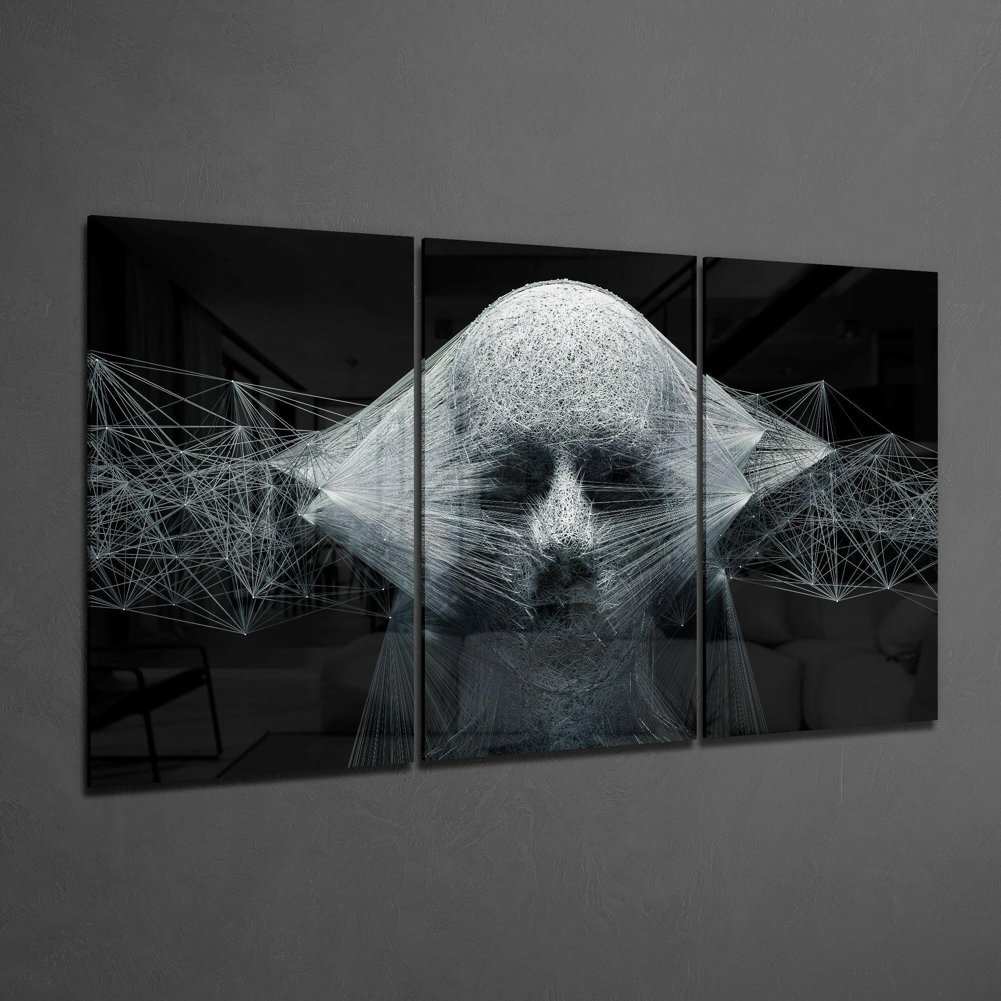 String Glass Art