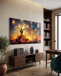 Under the Stars Glass Wall Art
