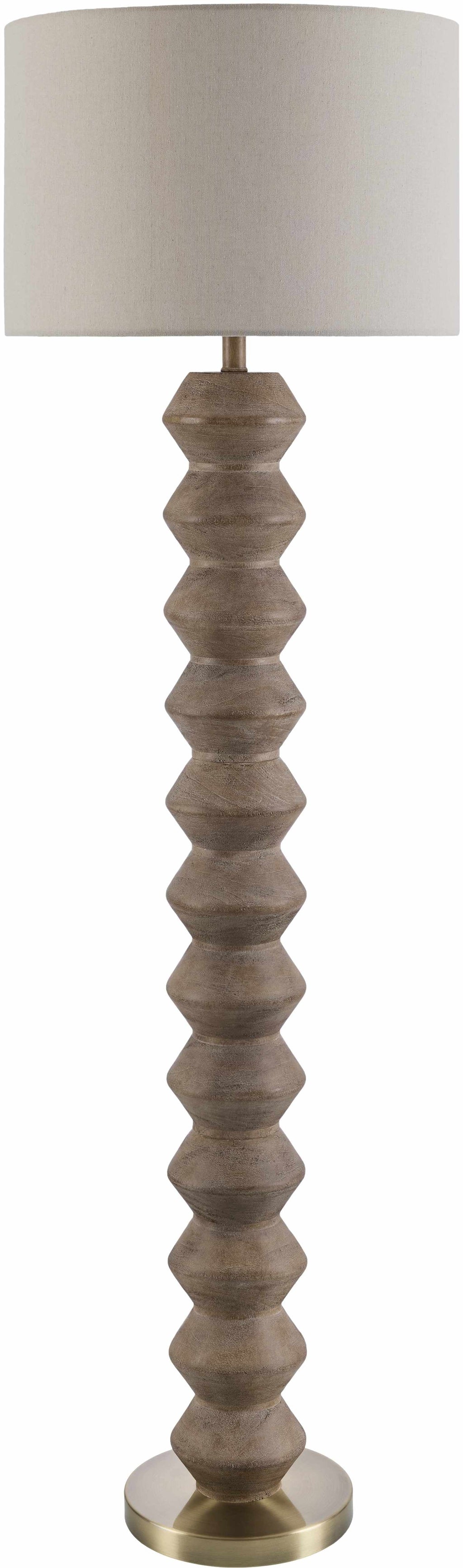Matozinhos Dark Brown Floor Lamp