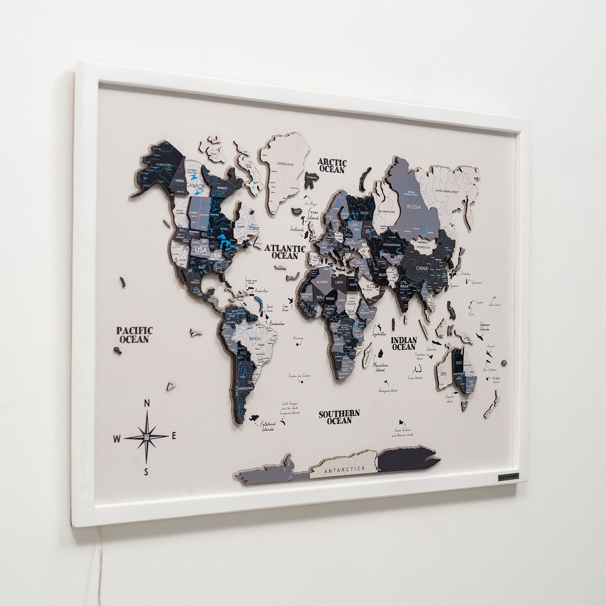 Map on Board LED 2.0 Nordik