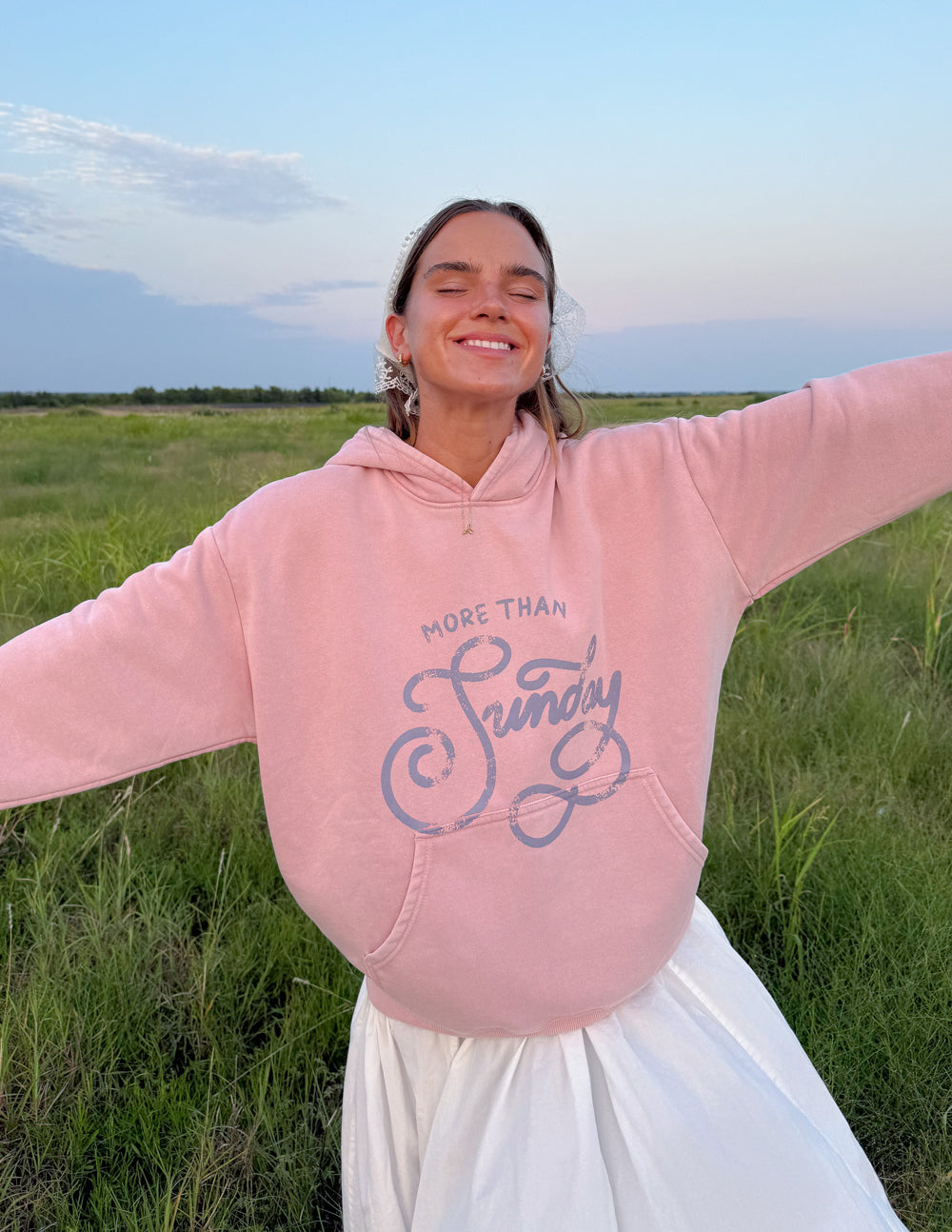 More Than Sunday Unisex Hoodie