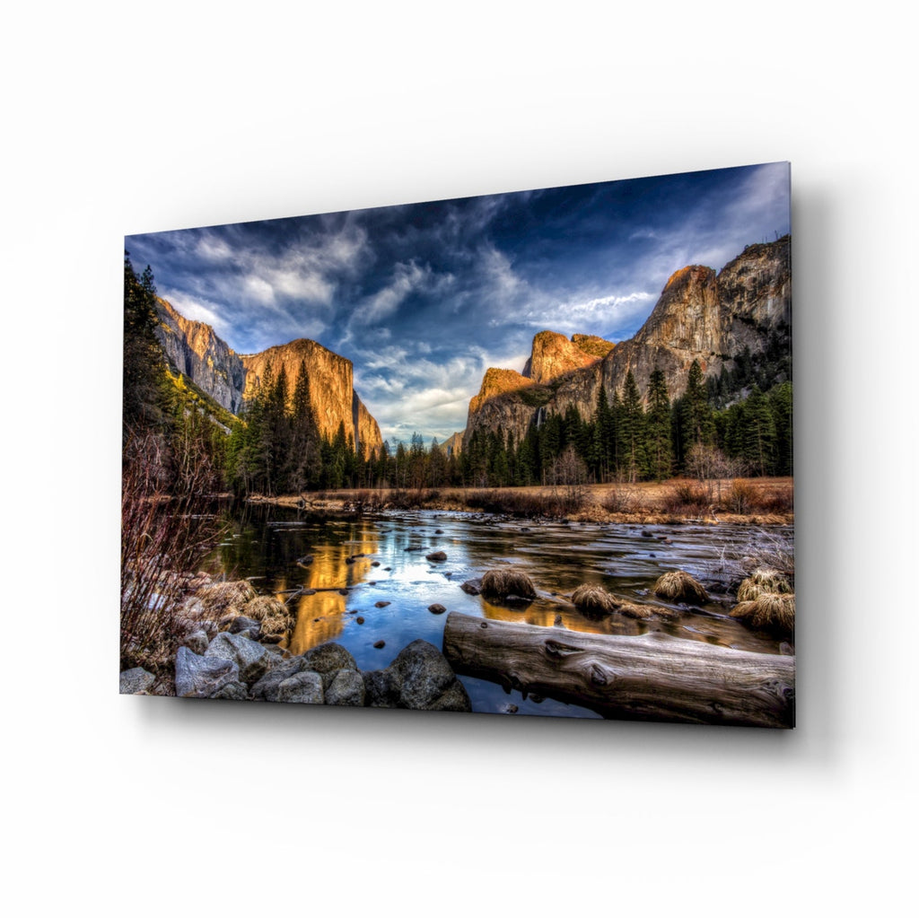 Lake Glass Wall Art