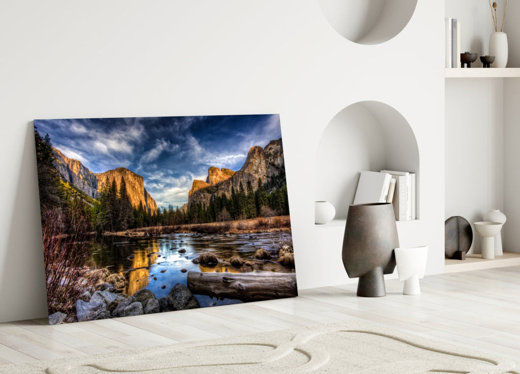 Lake Glass Wall Art