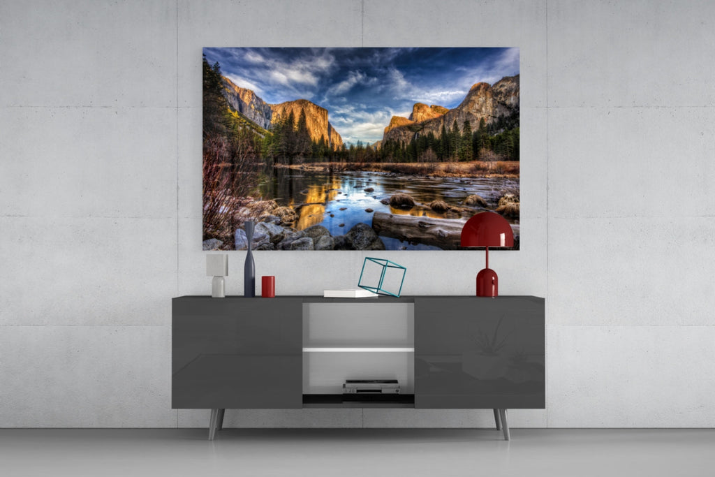 Lake Glass Wall Art